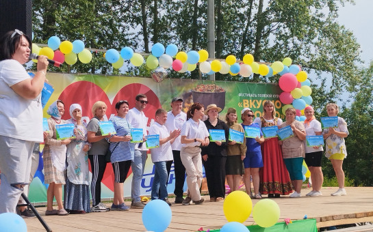 Лебедевский дом культуры принял участие в районном фестивале полевой кухни 